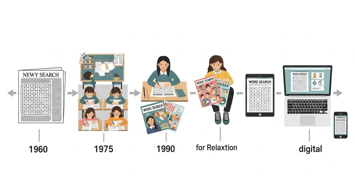 A Brief History of Word Search Games