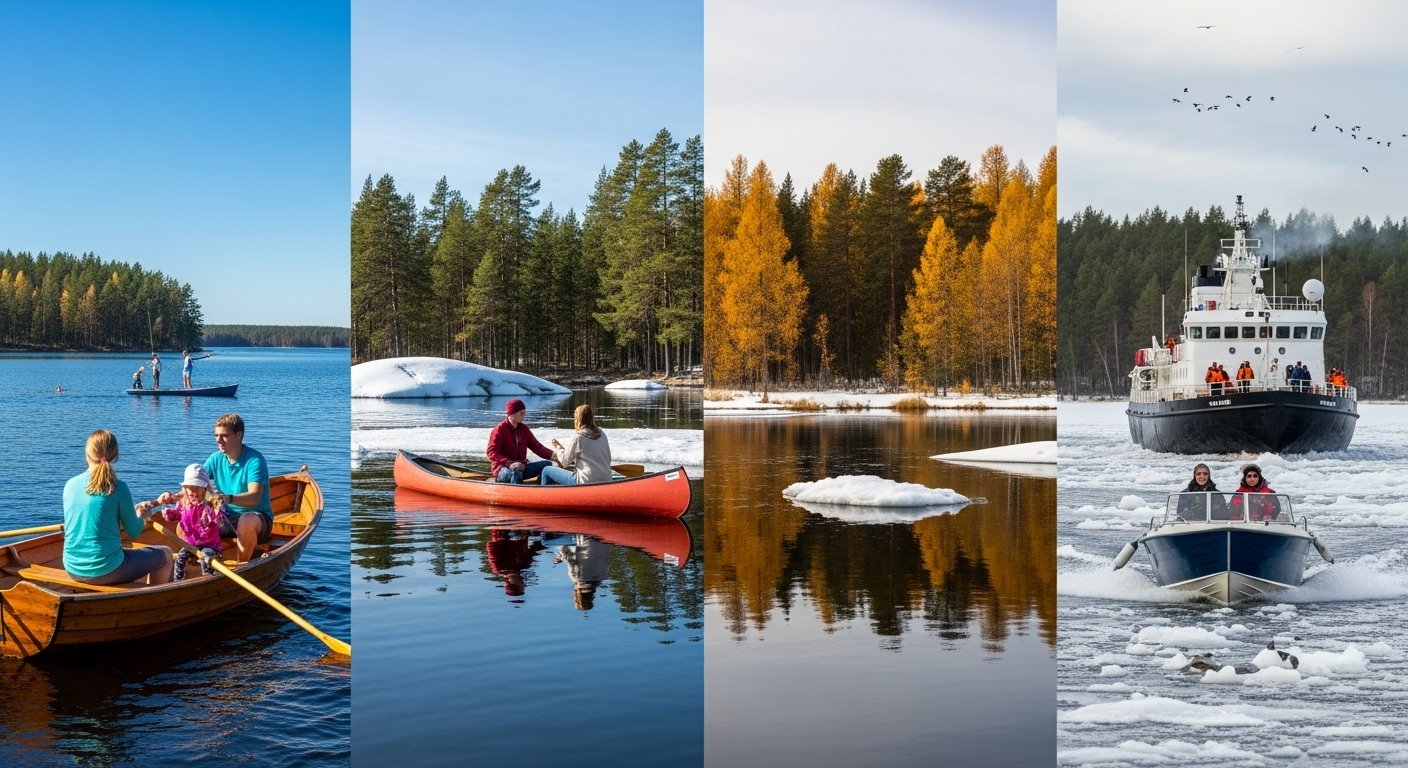 Seasonal Charm – When to Take a Veneajelu