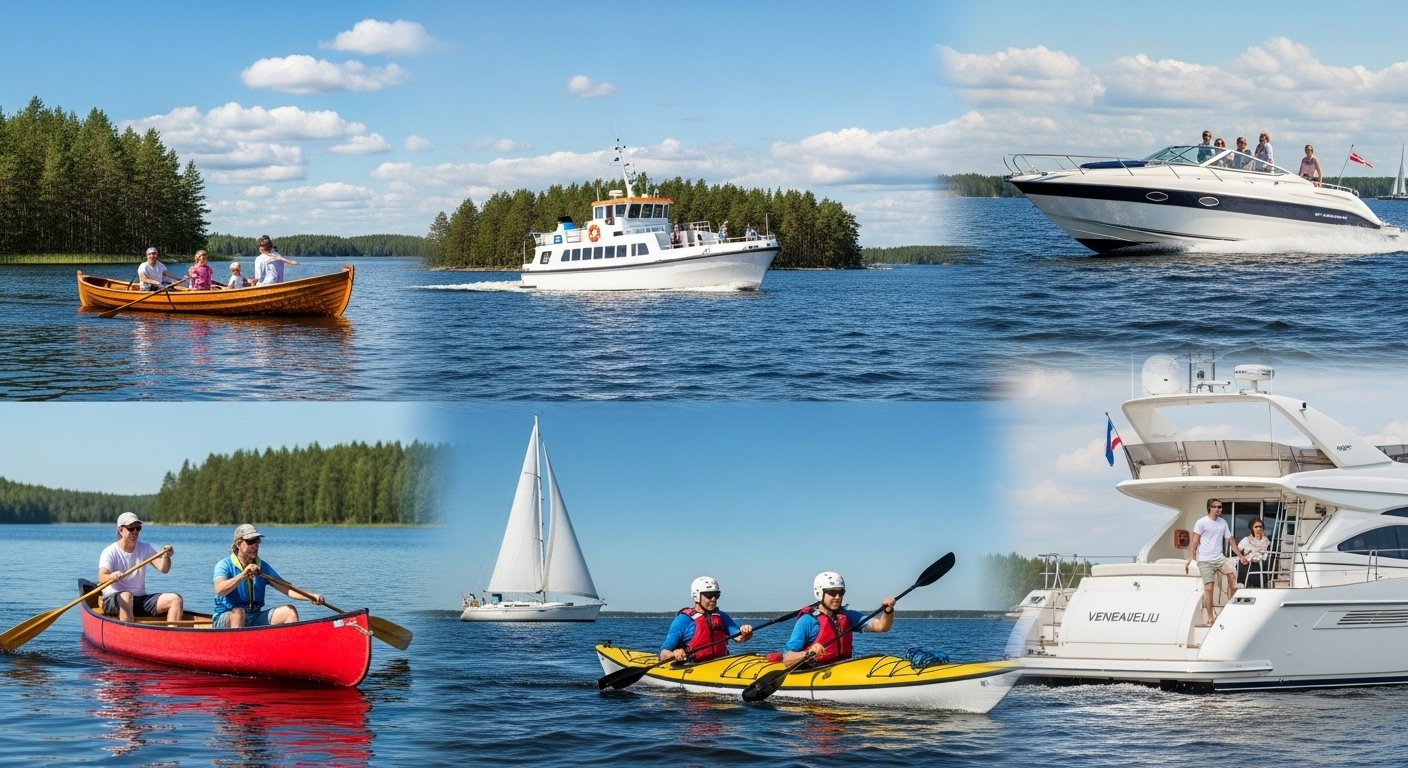 Types of Veneajelu Experiences