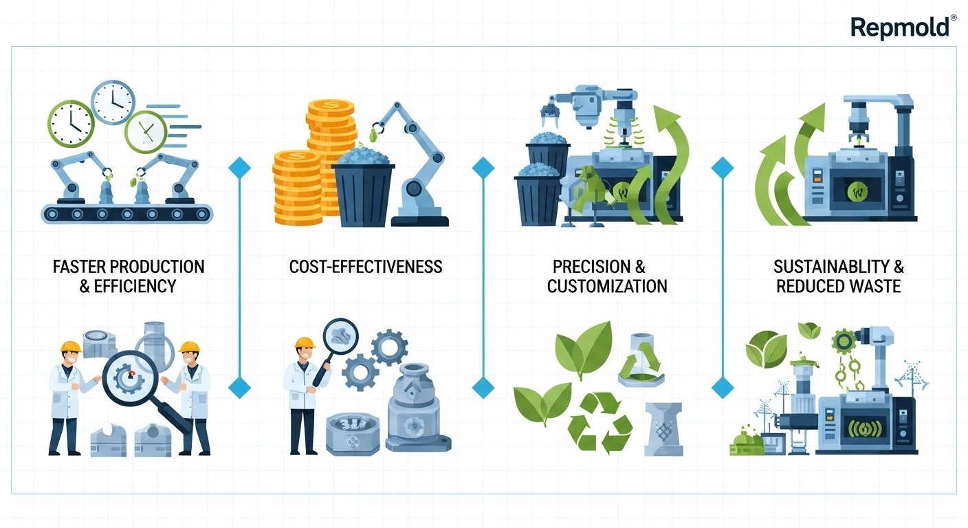 Benefits of Repmold Technology