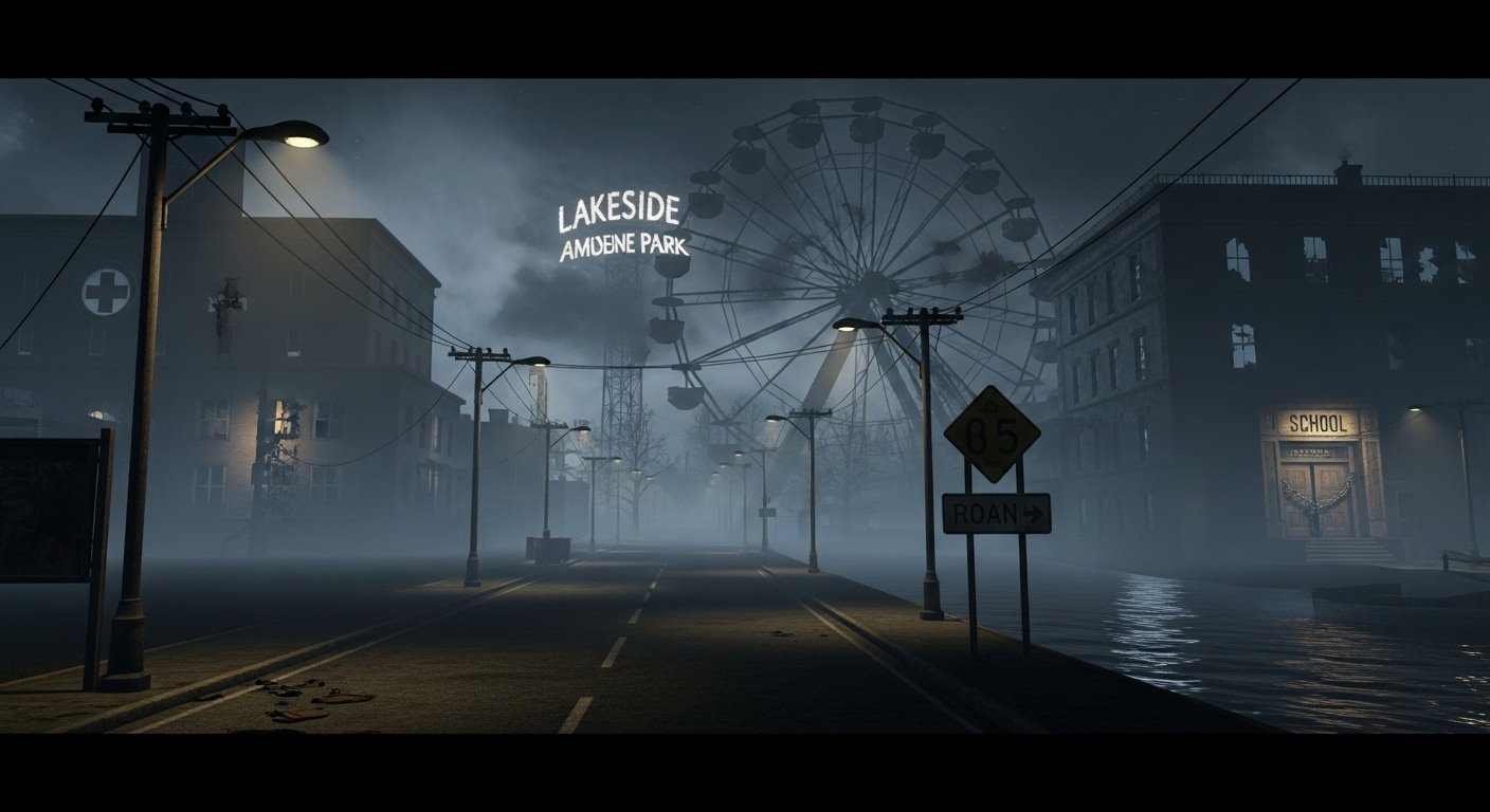 Exploring Iconic Locations in Silent Hill