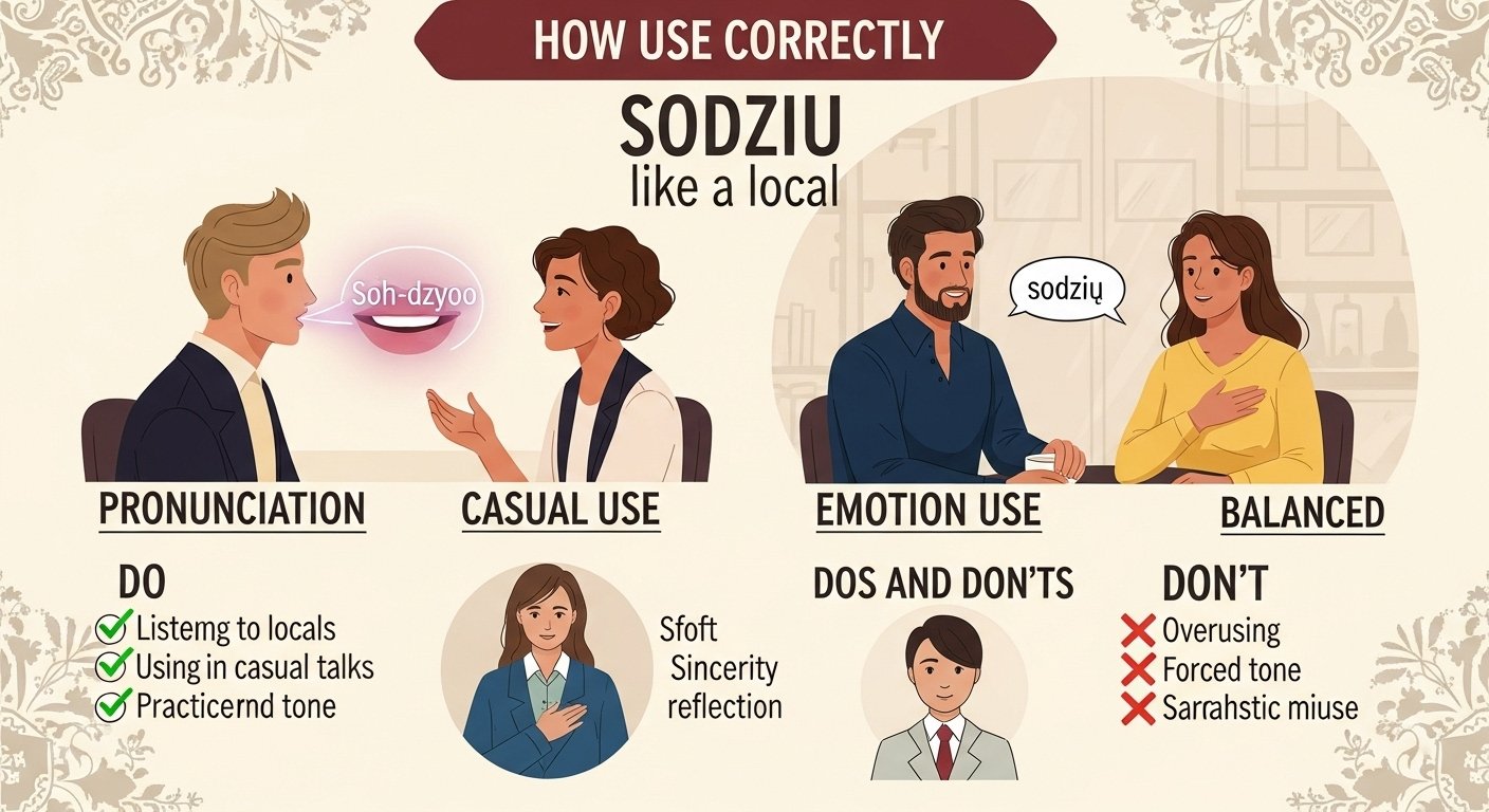 How to Use Sodziu Correctly (Like a Local)