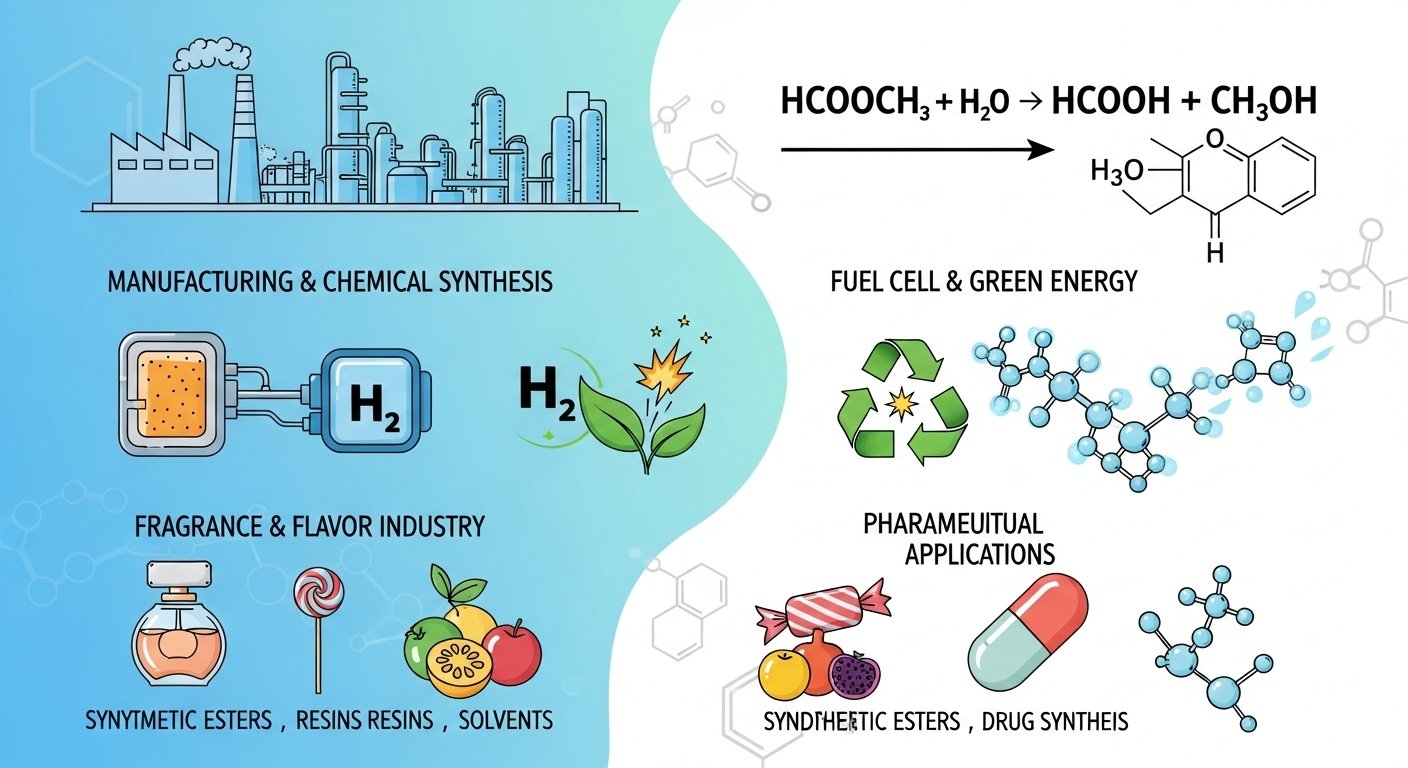 Industrial and Practical Applications of hcooch ch2 h2o