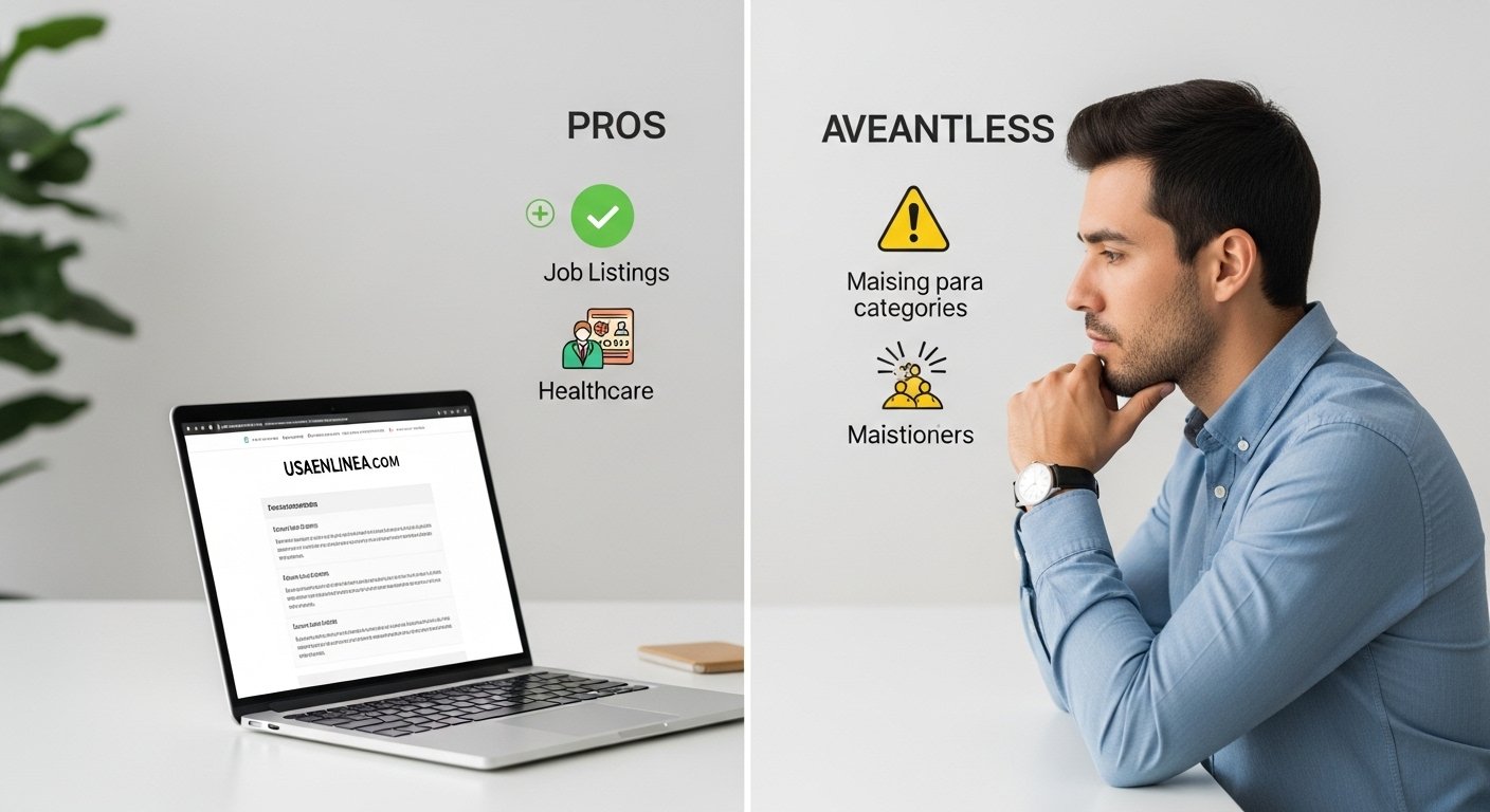 Pros and Cons of Usaenlinea .com