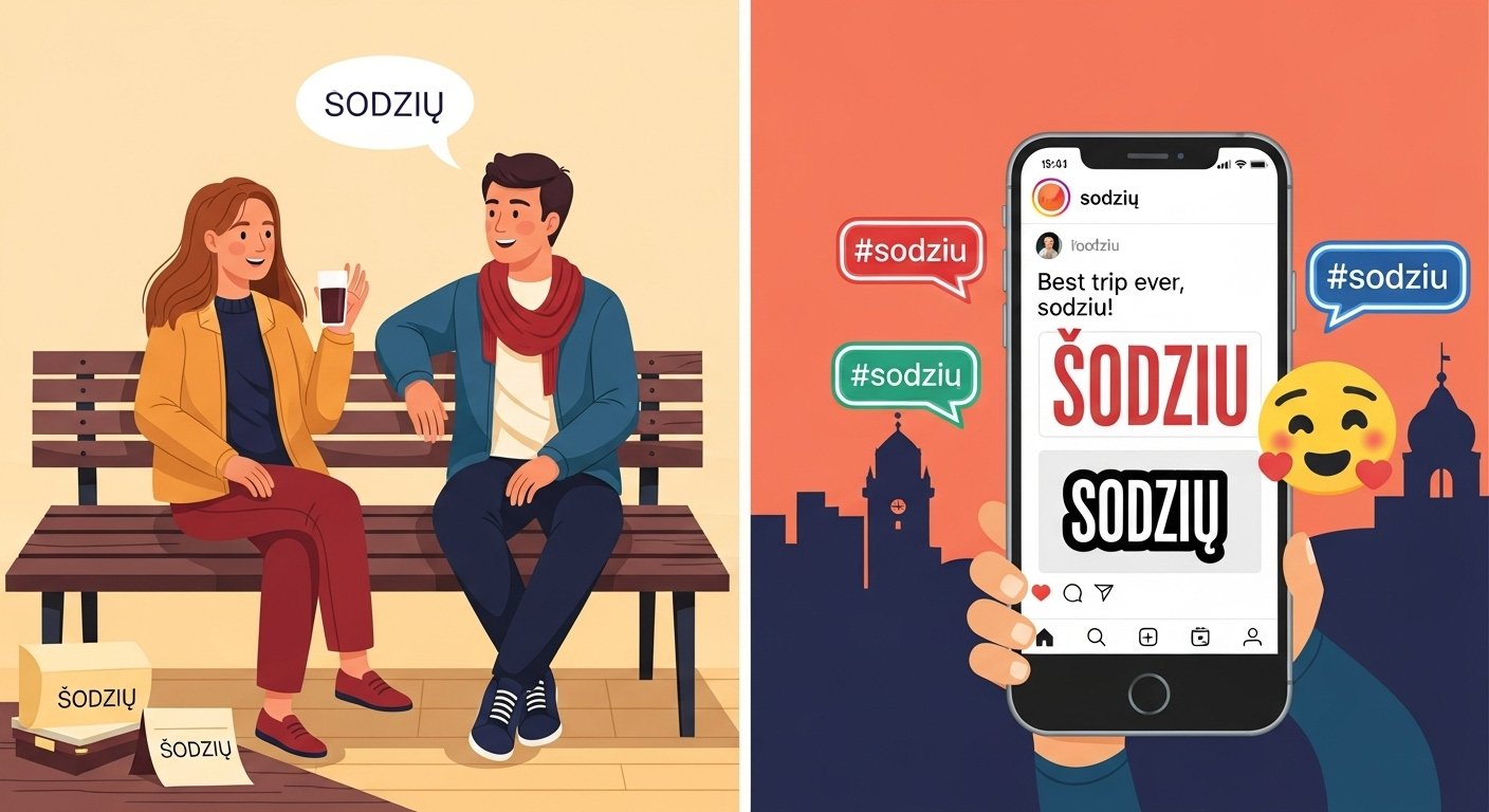 Sodziu in Everyday Life
