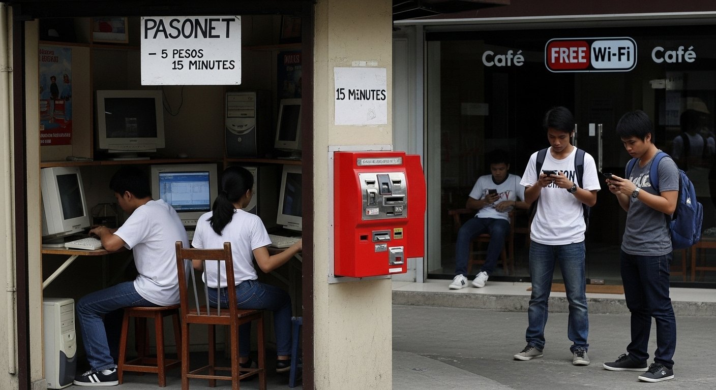 The Decline of Pasonet and Shift to Unlimited Internet
