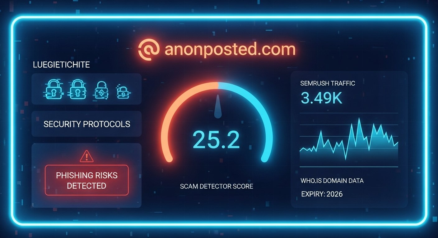 Is Anonposted.com Legit In-Depth Safety and Scam Analysis