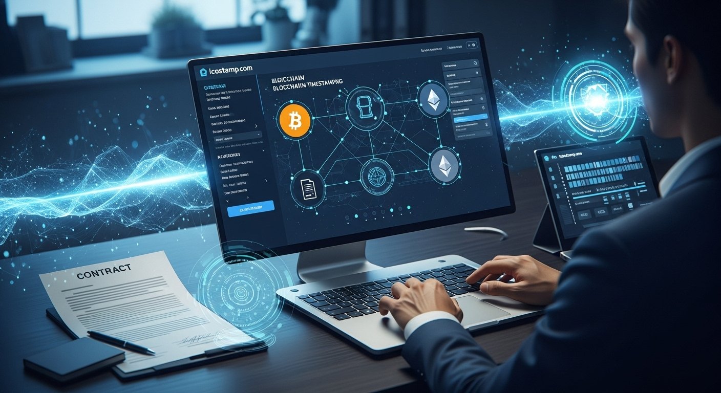 icostamp.com as a Blockchain Timestamping Tool