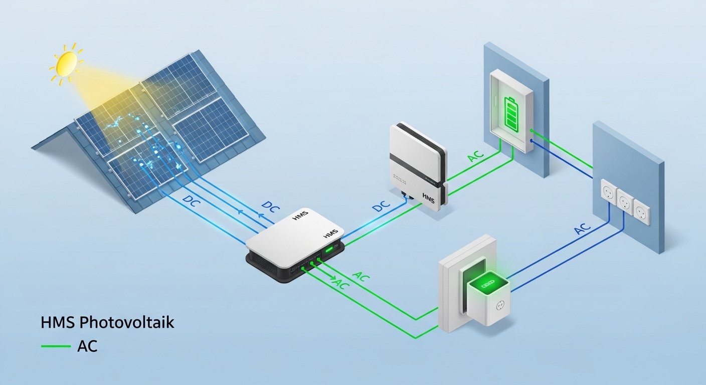 How an HMS Photovoltaik System Works – From Sunlight to Sockets
