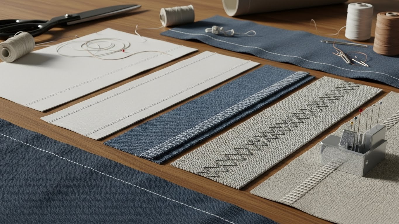 Nahttypen Guide to Seam Types in Sewing